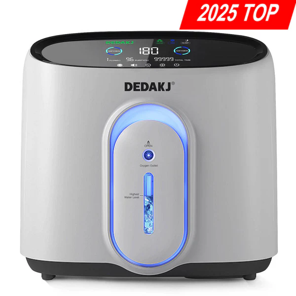 dedakj 1 8 liter home oxygen concentrator oxygen generator portable oxygen machine with nebulizer function 110v/220v de q1w